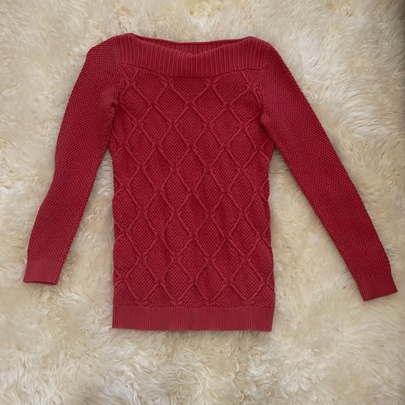 Loft Pink Sweater - Picture 1 of 3